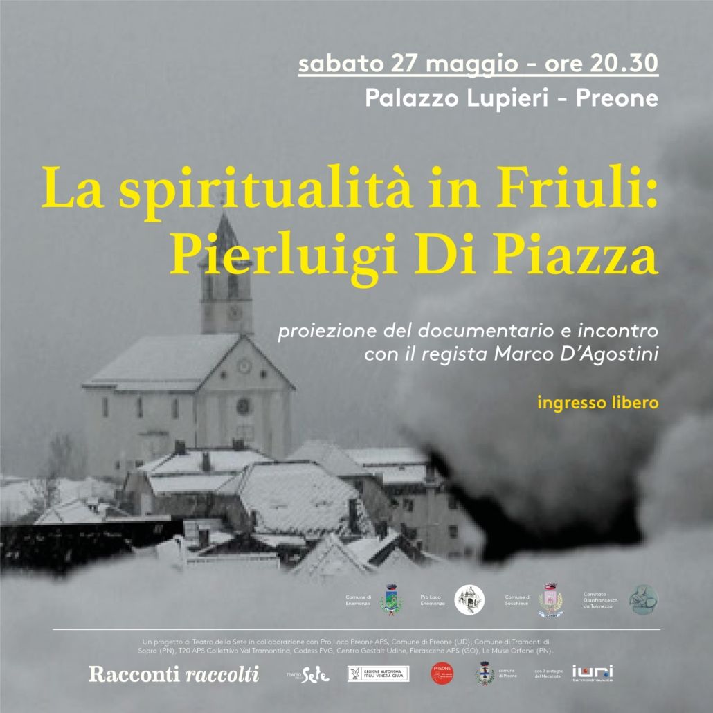 La spiritualità in Friuli: Pierluigi Di Piazza - Racconti raccolti